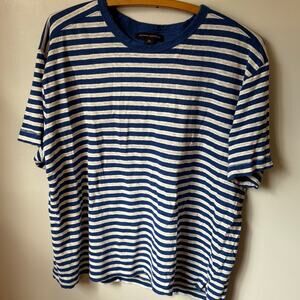 Banana Rebublic Open Weave Linen Knit T-Shirt